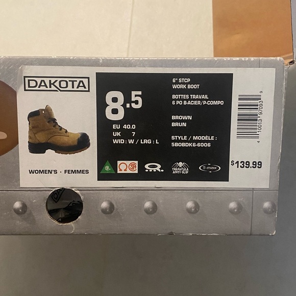 Dakota WorkPro Series Women's Steel Toe Work Boots - Picture 6 of 6